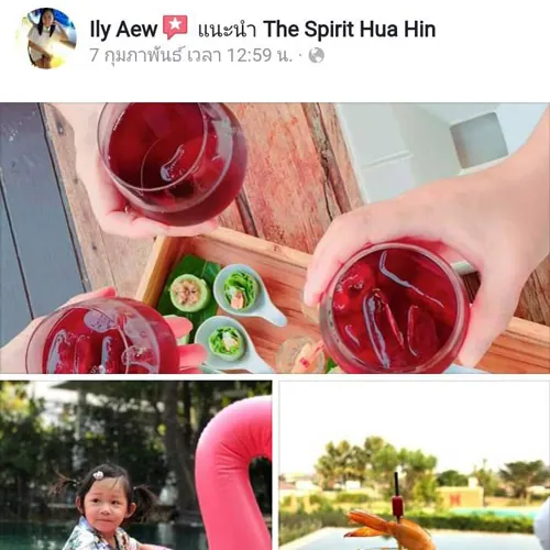 review pool villa The spirit