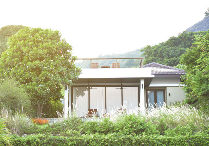Romantic pool villa