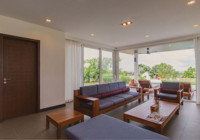 Romantic pool villa