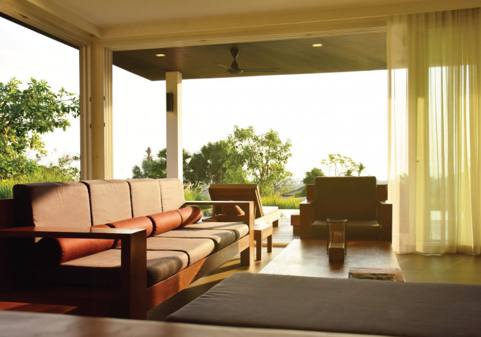 Romantic pool villa